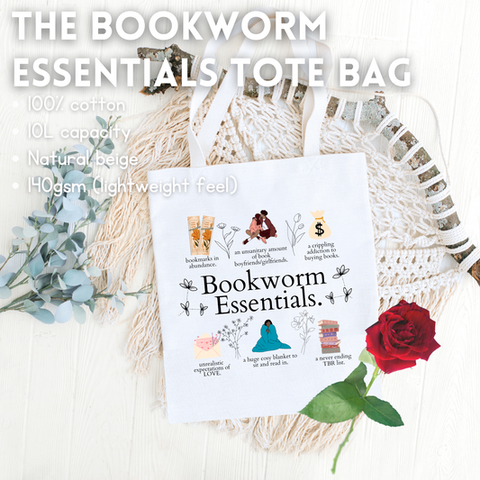 The Bookworm Essentials Tote Bag