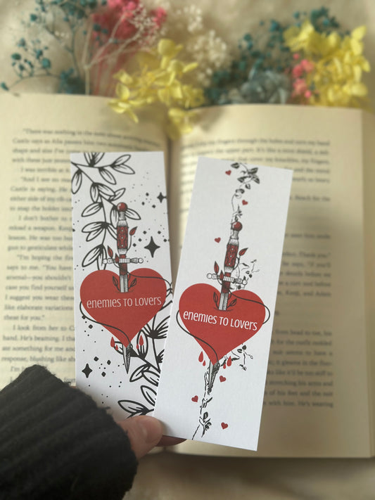 The Enemies To Lovers Bookmarks