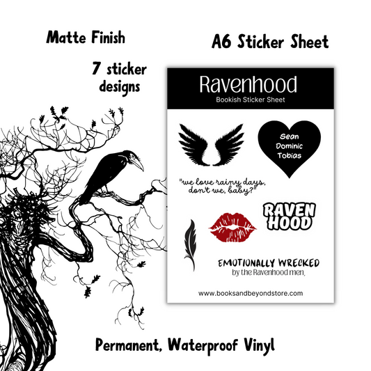 Ravenhood Inspired Sticker Sheet