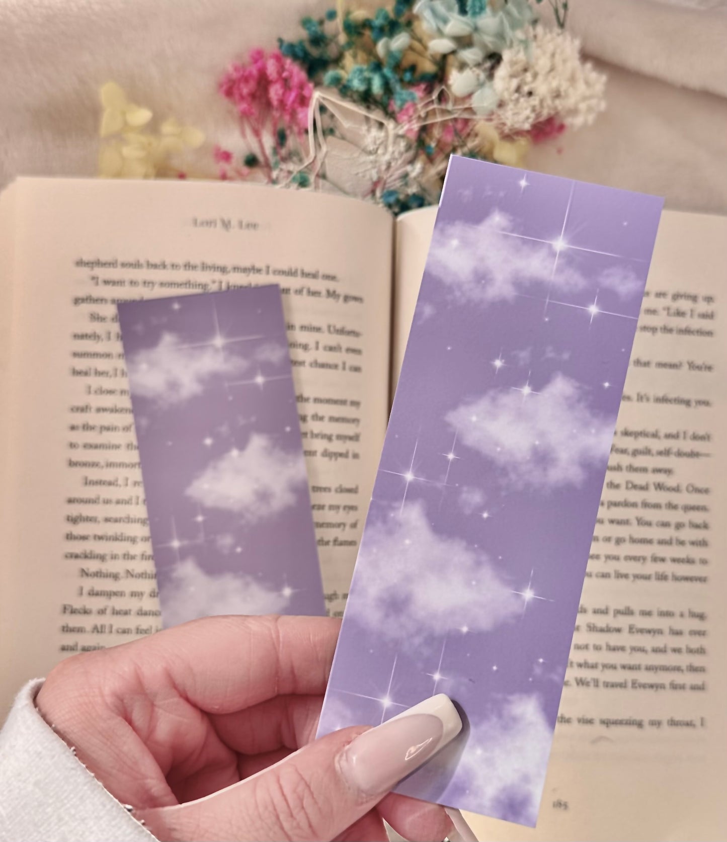 Purple Daydreamer Bookmark