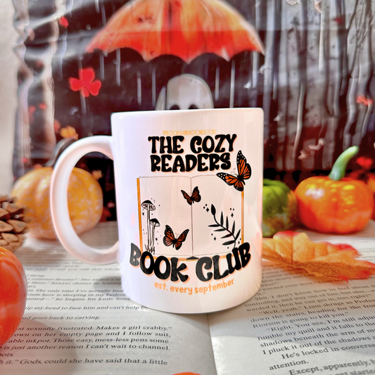 Cozy Readers' Book Club Mug