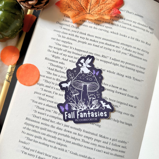 Fall Fantasies Vinyl Sticker