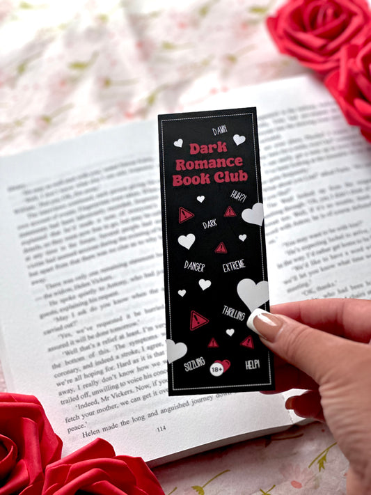 Dark Romance Club Bookmark