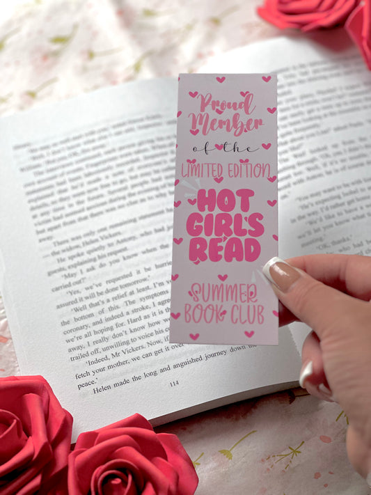 Hot Girls Read Club Bookmark