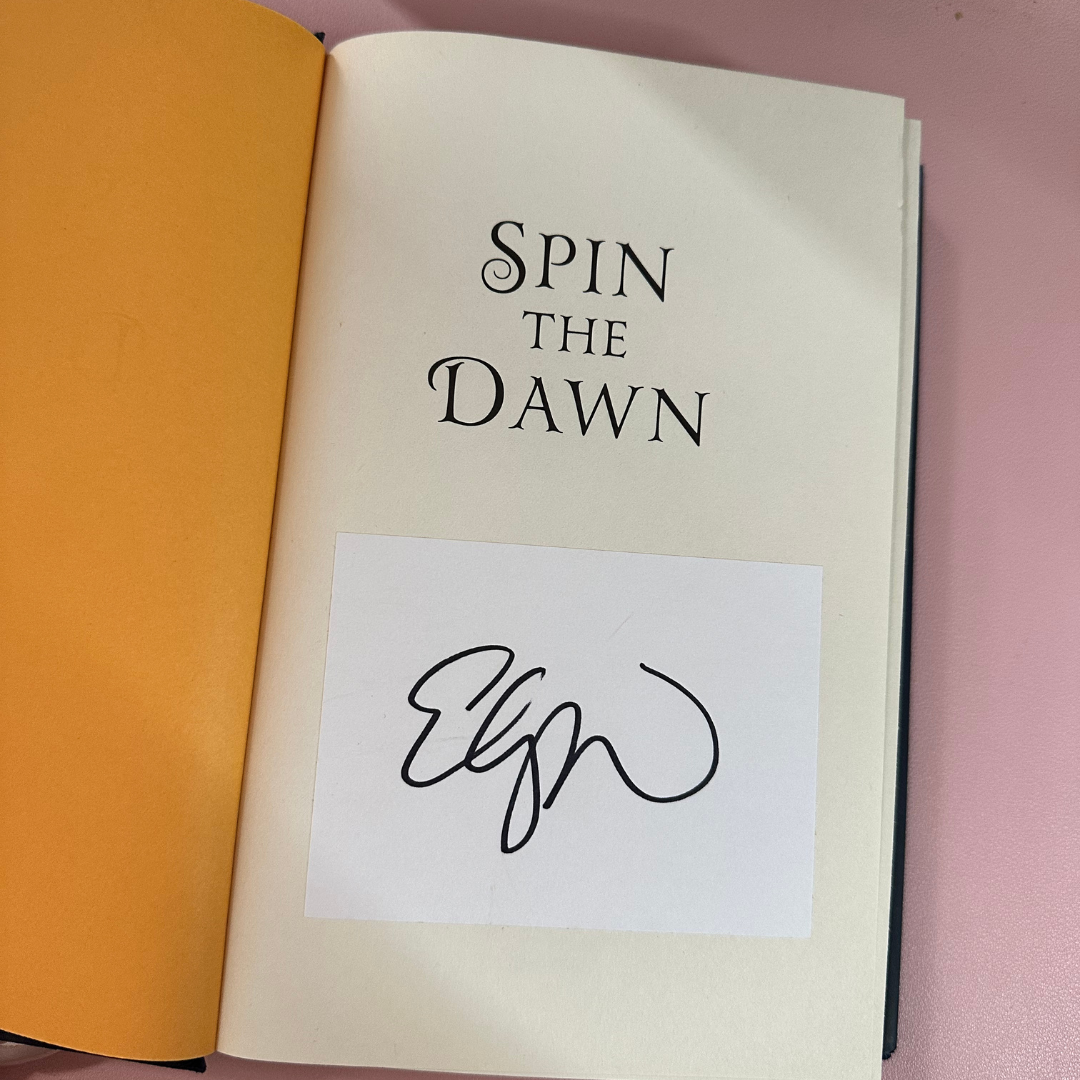 Spin The Dawn Signed Hardback