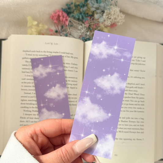 Purple Daydreamer Bookmark