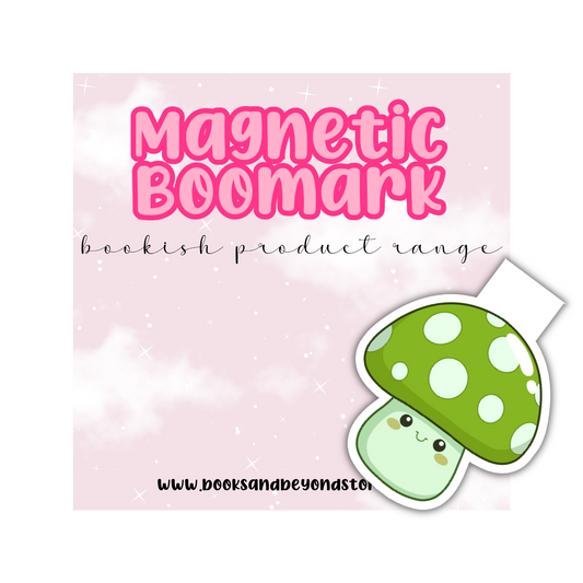 Cute Mushroom Magnetic Bookmark