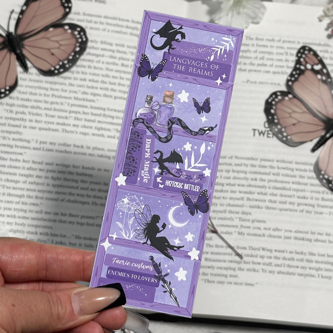 Fantasy Bookshelf Bookmark