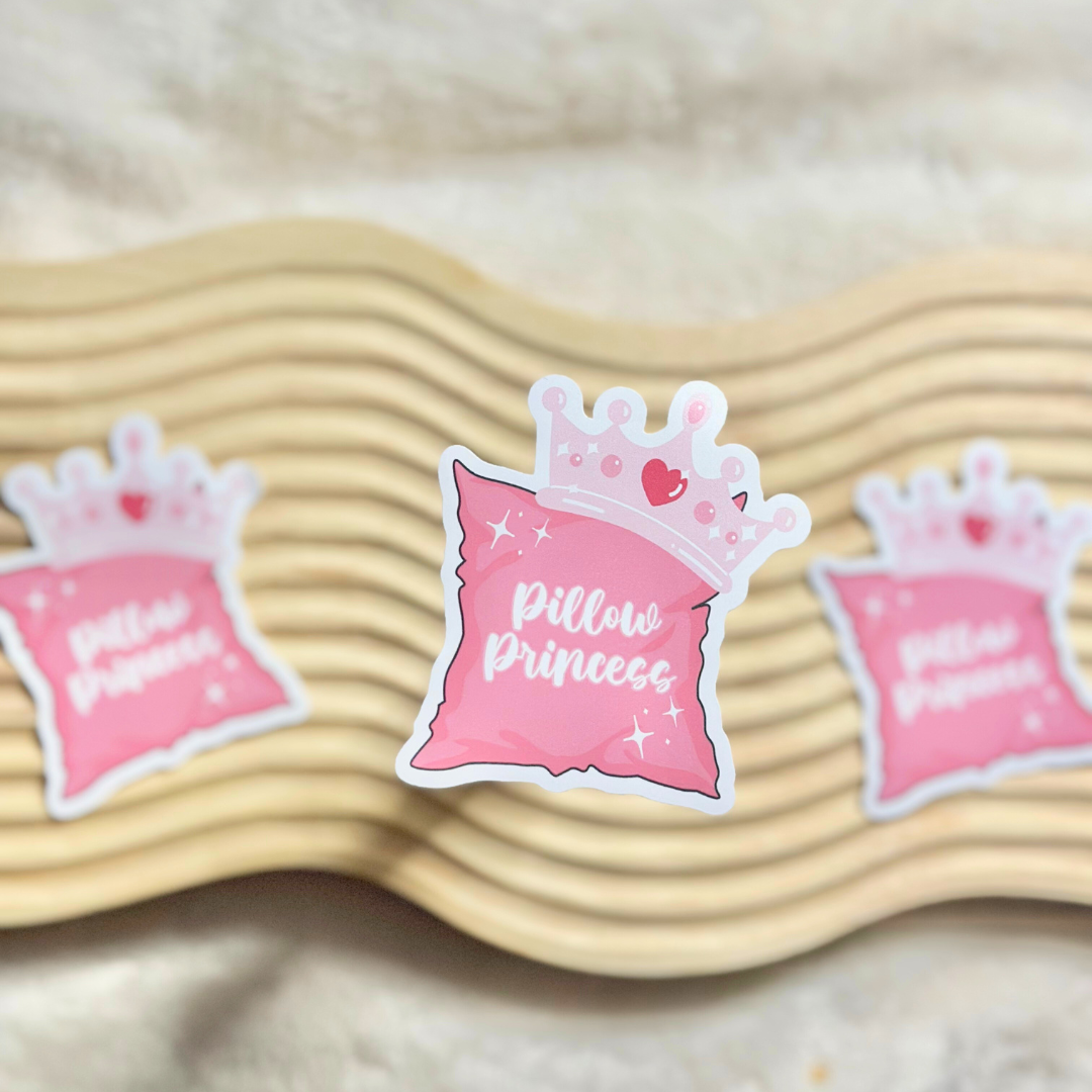 Pillow Princess Vinyl Sticker