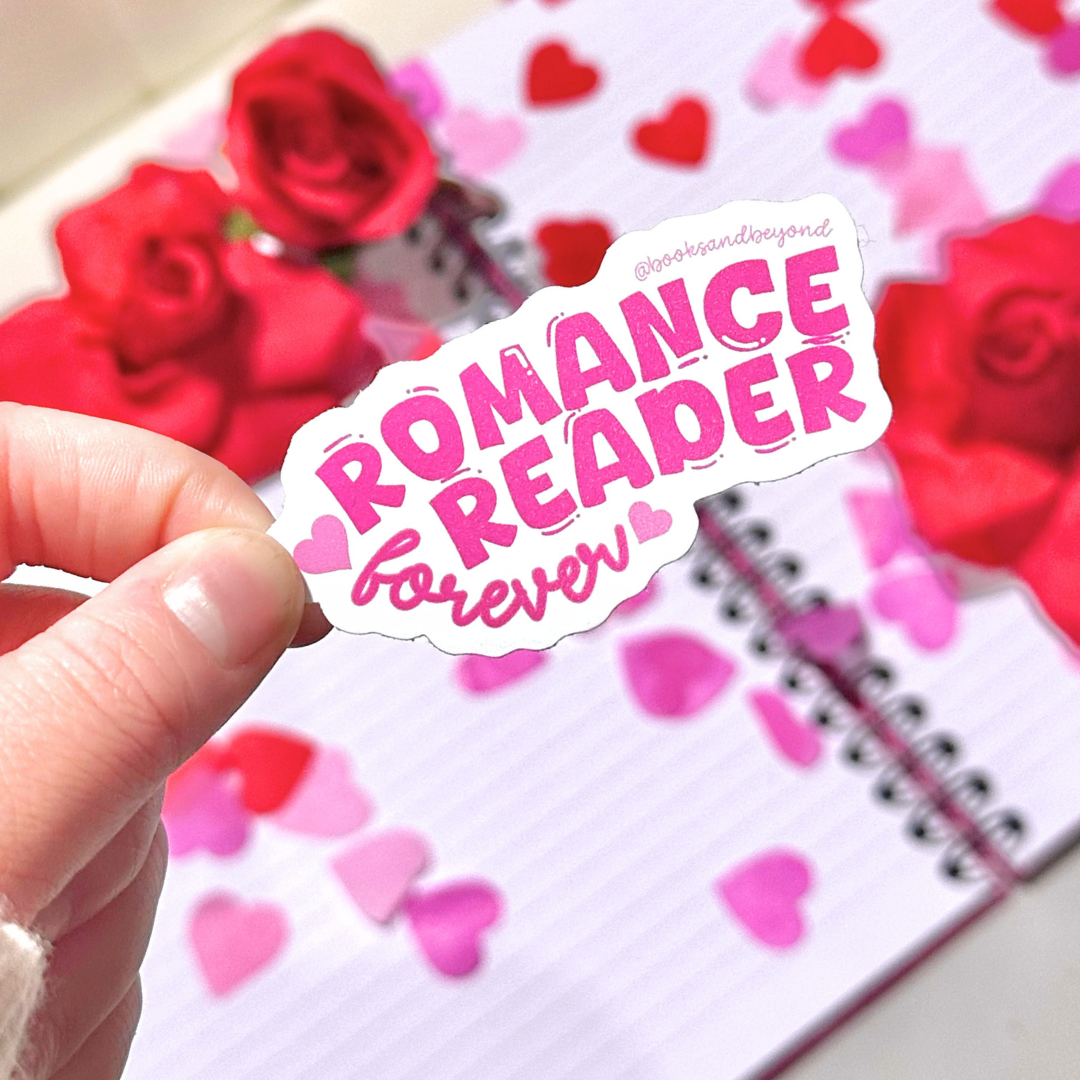 Romance Reader Forever Vinyl Sticker