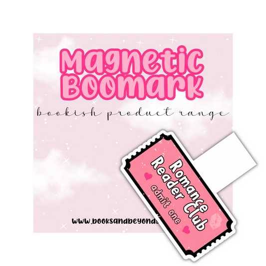 Romance Reader Club Magnetic Bookmark