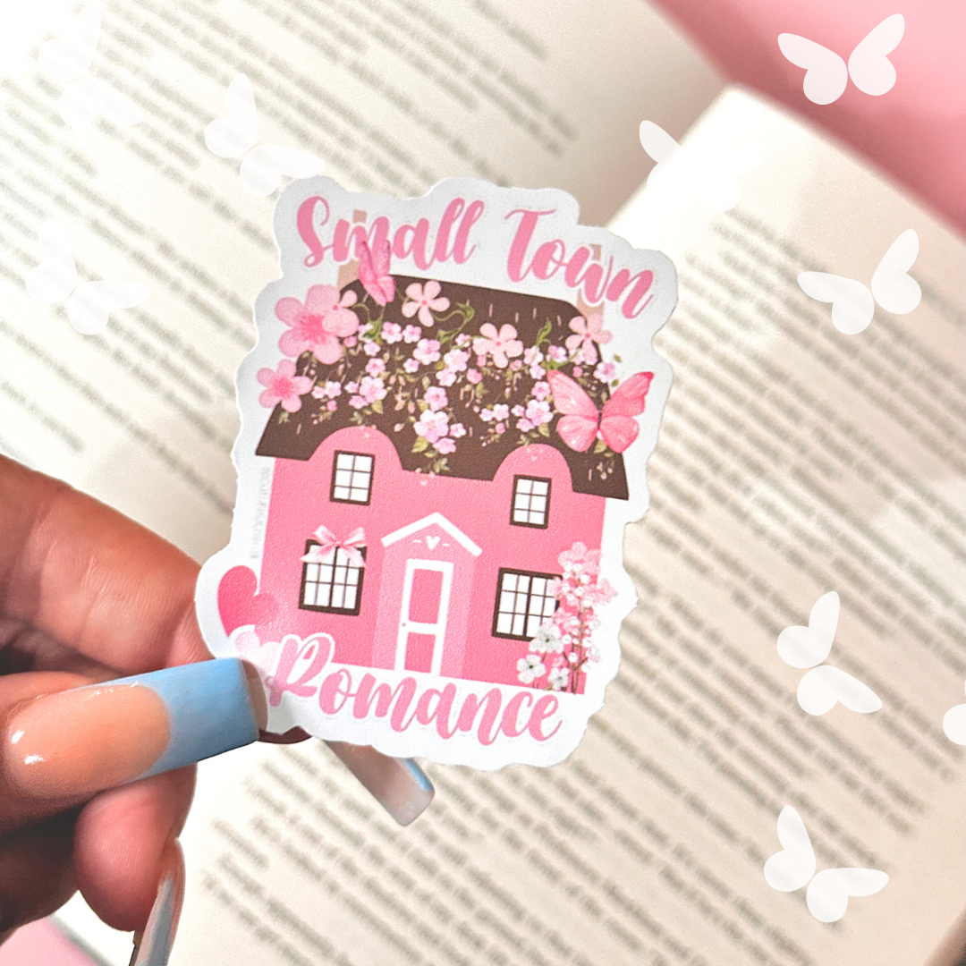 Small Town Romance Vinyl Sticker