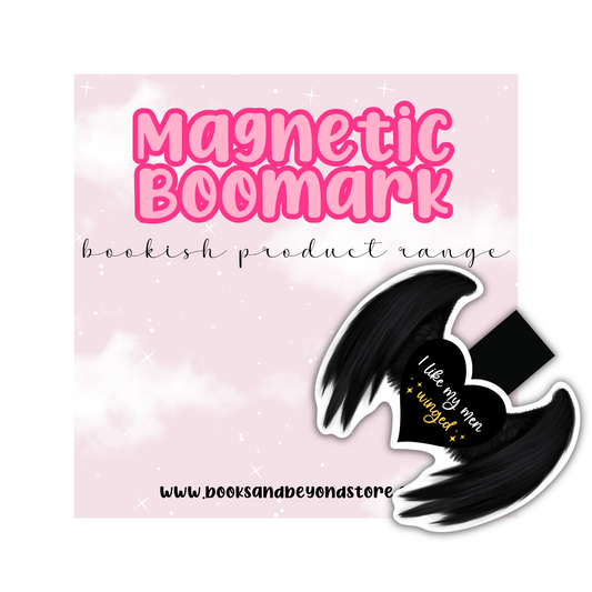 Winged Men Magnetic Bookmark